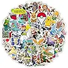 GTOTd Cute Cartoon Mixed Stickers (100 Pcs). Gifts Merch Cartoon Mixed Kids Teens Stickers Decoartions Birthday Party Supplies for Water Bottle Stickers Laptops Skateboards